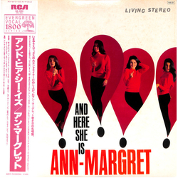 Ann Margret And Here She Is VINYL LP - Reissue Stereo