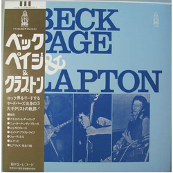 Eric Clapton Jeff Beck Jimmy Page Beck, Page & Clapton VINYL LP - Compilation