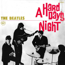 The Beatles A Hard Day's Night VINYL LP - Reissue Stereo