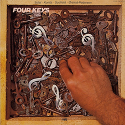 John Scofield Lee Konitz Martial Solal Niels-Henning Ørsted Pedersen Four Keys VINYL LP