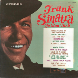 Frank Sinatra Golden Disk VINYL LP - Compilation Stereo