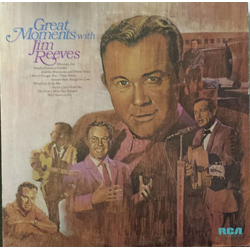 Jim Reeves Great Moments With Jim Reeves VINYL LP - Compilation