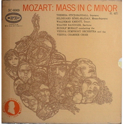 Hilde Rössel-Majdan Rudolf Moralt Teresa Stich-Randall Waldemar Kmentt Walter Raninger Wiener Kammerchor Wiener Symphoniker Wolfgang Amadeus Mozart Ma