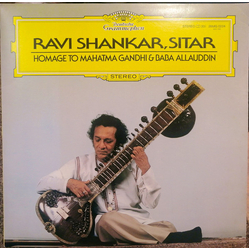 Ravi Shankar Homage To Mahatma Gandhi & Baba Allauddin VINYL LP
