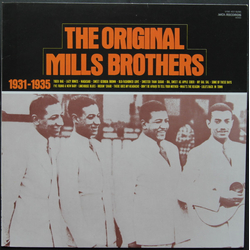 The Mills Brothers The Original Mills Brothers (1931-1935) VINYL LP - Compilation Mono