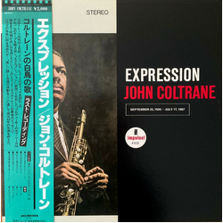 John Coltrane Expression VINYL LP - Reissue Stereo