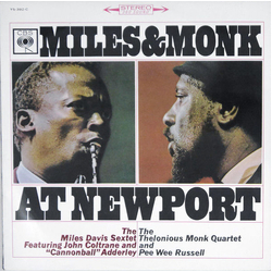 The Miles Davis Sextet The Thelonious Monk Quartet Miles & Monk At Newport VINYL LP - Stereo