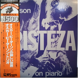 The Oscar Peterson Trio Tristeza On Piano VINYL LP - Reissue Stereo