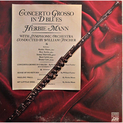 Herbie Mann Concerto Grosso In D Blues VINYL LP - Stereo
