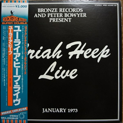 Uriah Heep Uriah Heep Live VINYL LP - Reissue