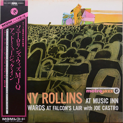 Joe Castro Sonny Rollins Teddy Edwards Sonny Rollins At Music Inn / Teddy Edwards At Falcon's Lair VINYL LP - Reissue Stereo
