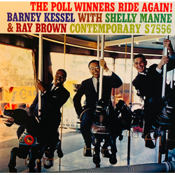 Barney Kessel Ray Brown Shelly Manne The Poll Winners Ride Again! VINYL LP - Reissue Stereo