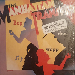 The Manhattan Transfer Bop Doo-Wopp VINYL LP - Stereo