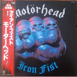 Motörhead Iron Fist VINYL LP