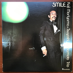 Koji Moriyama Tsuyoshi Yamamoto Trio Smile VINYL LP - Test Pressing
