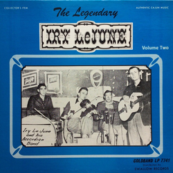 Iry Lejeune The Legendary Iry LeJune Vol. 2 VINYL LP - Compilation
