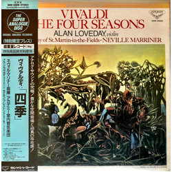 Alan Loveday Antonio Vivaldi Sir Neville Marriner The Academy Of St. Martin-in-the-Fields The Four Seasons, Op.8, Nos.1-4 VINYL LP - Reissue