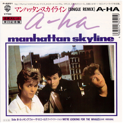 A-Ha Manhattan Skyline VINYL 7" - 45 RPM Single