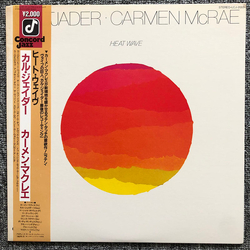 Cal Tjader Carmen McRae Heat Wave VINYL LP - Reissue Stereo
