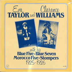 Clarence Williams Eva Taylor 1925-1926 VINYL LP - Compilation