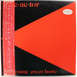 Crazy Horse Neil Young Reactor VINYL LP - Promo Stereo