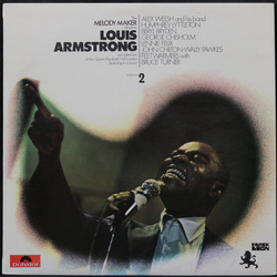 Various The Melody Maker Tribute To Louis Armstrong Volume 2 VINYL LP UK
