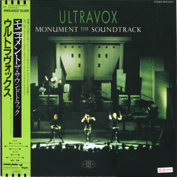Ultravox Monument The Soundtrack VINYL LP - Promo