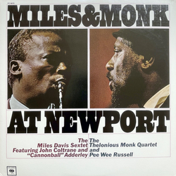 The Miles Davis Sextet The Thelonious Monk Quartet Miles & Monk At Newport VINYL LP - Stereo