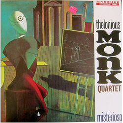The Thelonious Monk Quartet Misterioso VINYL LP - Reissue Stereo