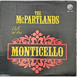 Jimmy McPartland Marian McPartland Live At The Monticello VINYL LP - Stereo
