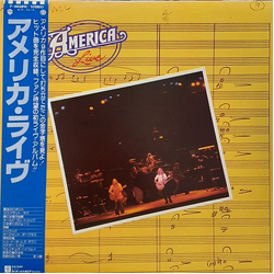 America (2) Live VINYL LP Japan