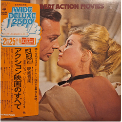 Caravelli And His Magnificent Strings John Barry & His Orchestra Percy Faith & His Orchestra The Great Action Movies VINYL LP - Compilation Stereo