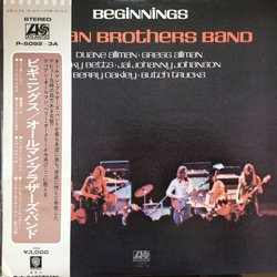 The Allman Brothers Band Beginnings VINYL LP - Compilation