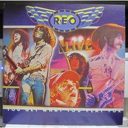 Reo Speedwagon You Get What You Play For VINYL LP - Promo