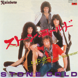 Rainbow Stone Cold VINYL 7" - 45 RPM Promo Single Stereo