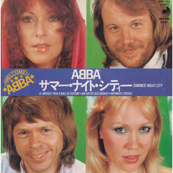 ABBA Summer Night City VINYL 7" - 45 RPM Single