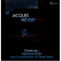 Megumi Satsu Chante Prévert (Chansons Inédites) VINYL LP