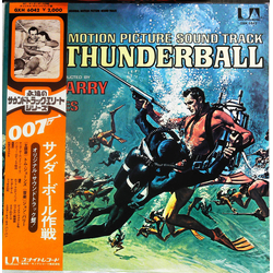 John Barry 007 サンダーボール作戦 = Thunderball (Original Motion Picture Soundtrack) VINYL LP