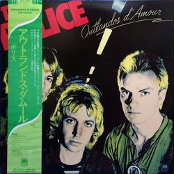 The Police Outlandos D'Amour VINYL LP