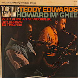 Howard Mcghee Teddy Edwards Together Again! VINYL LP - Stereo