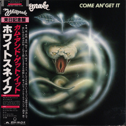 Whitesnake Come An' Get It VINYL LP Japan