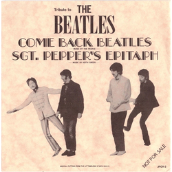 By The People Keith Green (2) Tribute To The Beatles: Come Back Beatles / Sgt. Pepper's Epitaph VINYL 7" - 45 RPM Promo
