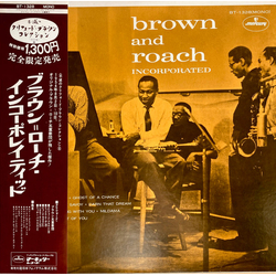 Clifford Brown And Max Roach Brown And Roach Incorporated VINYL LP - Mono Reissue