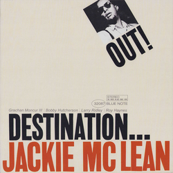 Jackie McLean Destination... Out! VINYL LP - Limited Edition Reissue Remastered