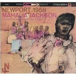 Mahalia Jackson Newport 1958 VINYL LP - Reissue Stereo