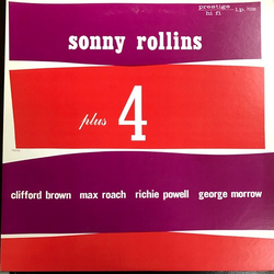 Sonny Rollins Plus 4 VINYL LP - Mono Reissue