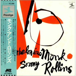 Sonny Rollins Thelonious Monk Thelonious Monk / Sonny Rollins VINYL LP - Compilation Mono Reissue