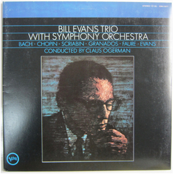 The Bill Evans Trio Bill Evans Trio With Symphony Orchestra VINYL LP - Reissue Stereo