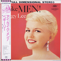 Peggy Lee I Like Men! VINYL LP - Reissue