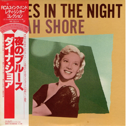 Dinah Shore Blues In The Night VINYL LP - Compilation